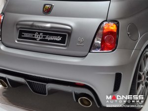 FIAT 500 ABARTH Rear Badge - 595 Edition - Matte Grey